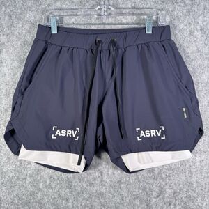 ASRV Shorts Mens Blue Large 31x5  Tetra-Lite 5" Liner DSG-0865